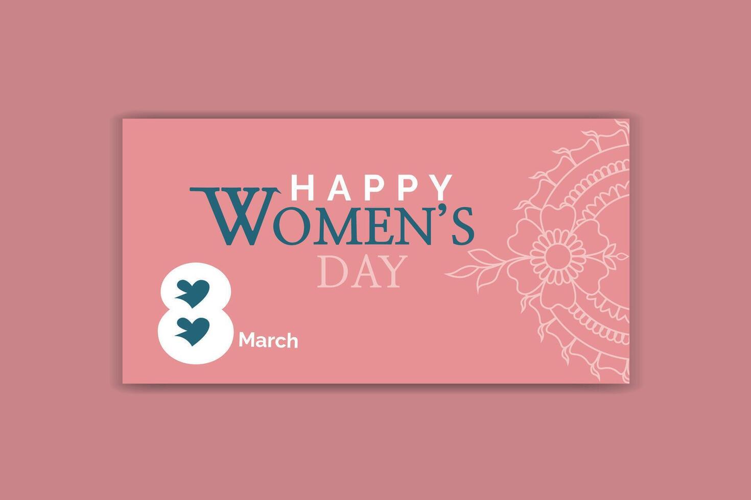 women day social media ,women's day banner design vector