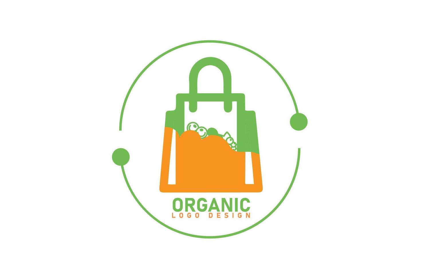 grocery logo design vector