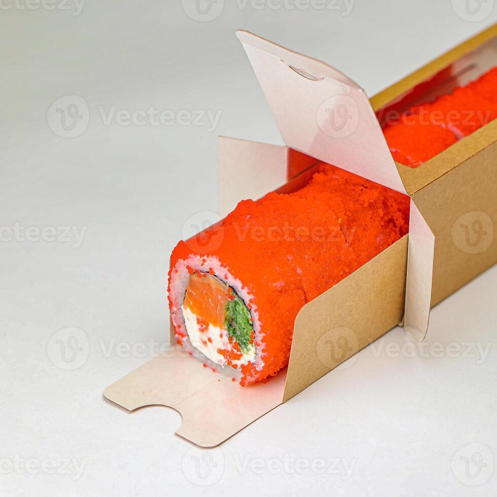 Enclosed Food Item in Packaging Box photo