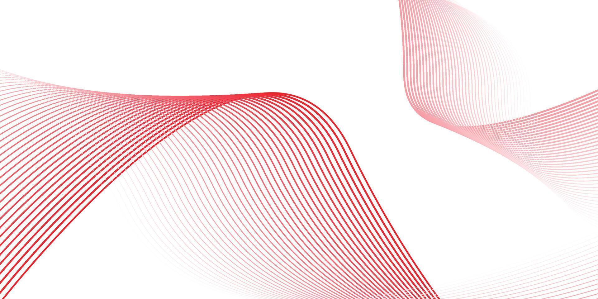 Premium background design with red line pattern or texture in luxury pastel colour. Abstract horizontal vector template for business banner, formal backdrop, prestigious voucher, luxe invite