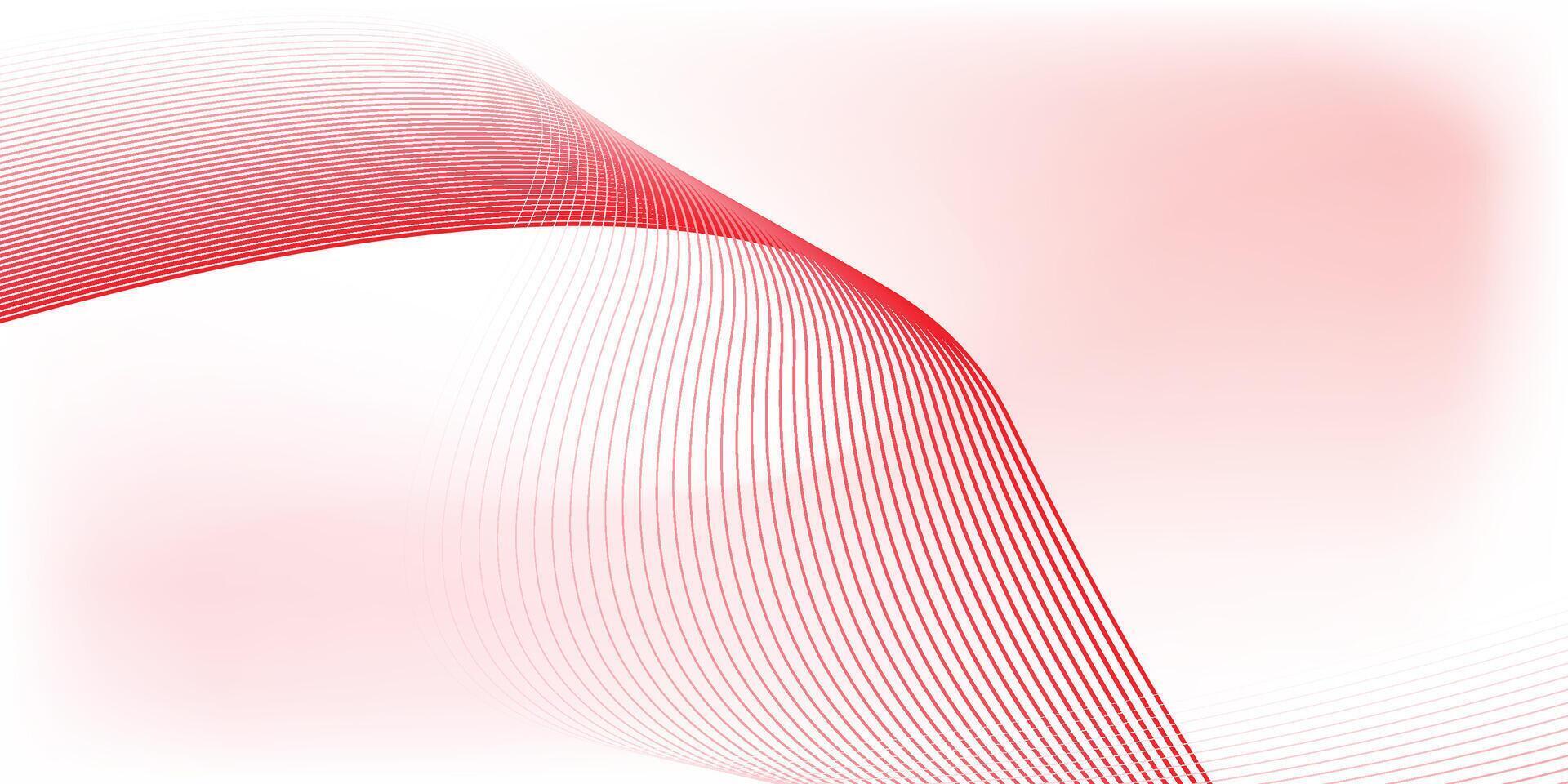 Premium background design with red line pattern or texture in luxury pastel colour. Abstract horizontal vector template for business banner, formal backdrop, prestigious voucher, luxe invite
