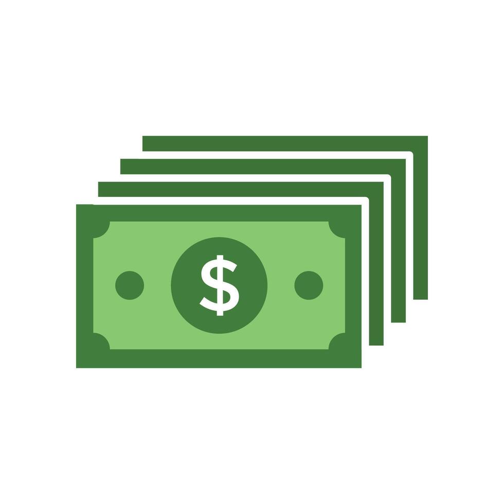 money icon vector design template in white background