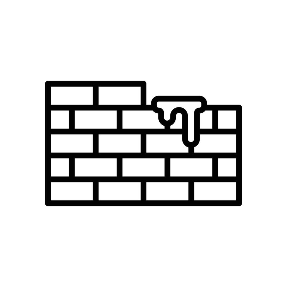 bricks icon vector design template in white background