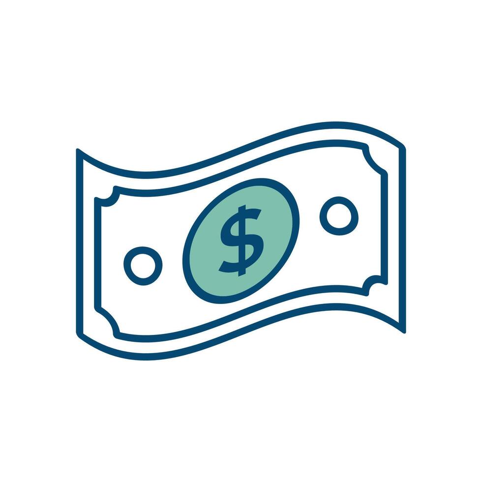 money icon vector design template in white background