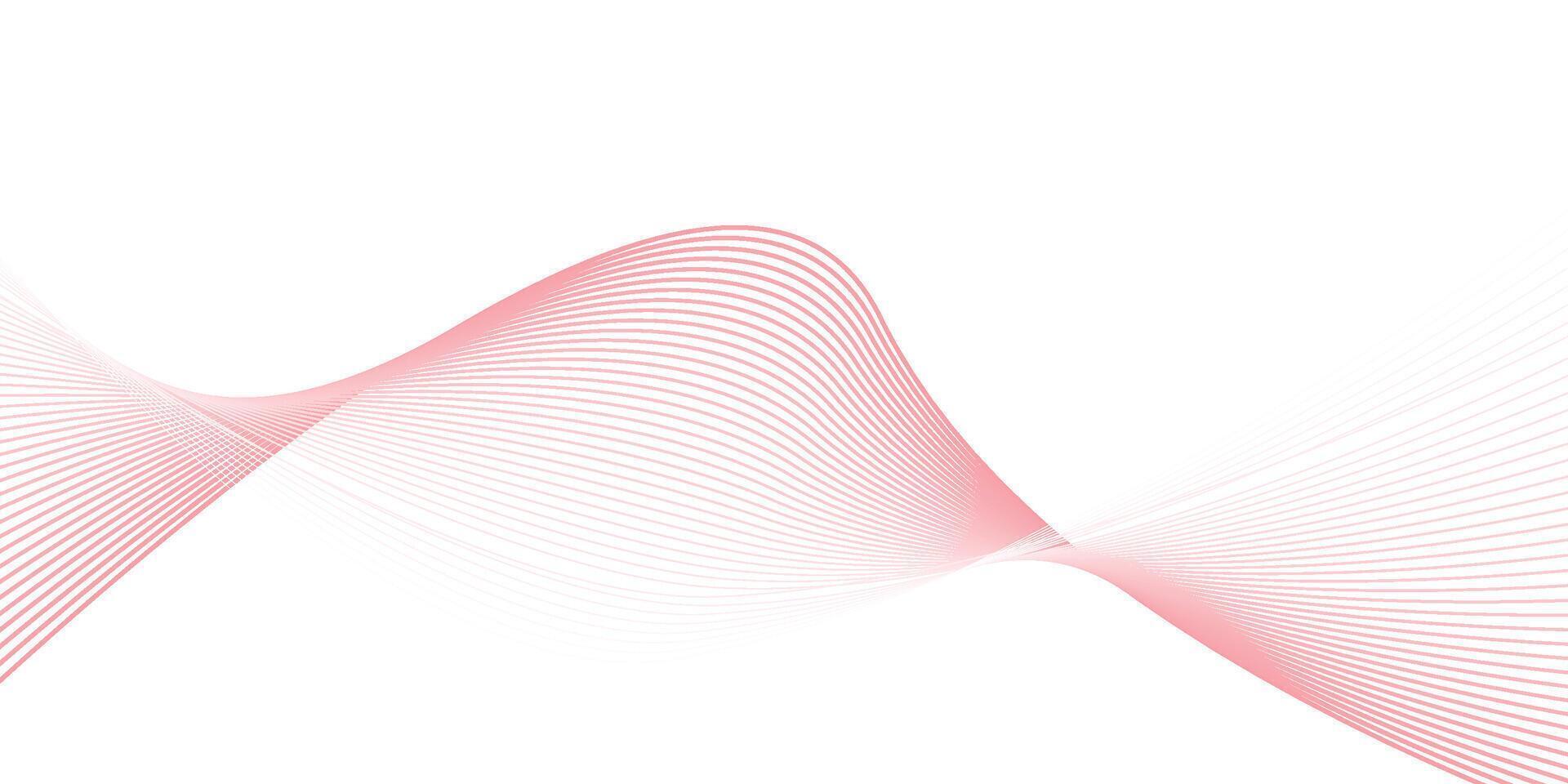Premium background design with red line pattern or texture in luxury pastel colour. Abstract horizontal vector template for business banner, formal backdrop, prestigious voucher, luxe invite