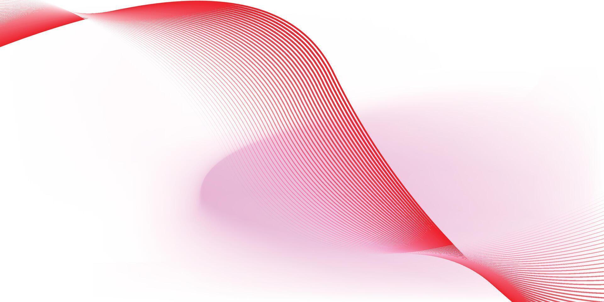 Premium background design with red line pattern or texture in luxury pastel colour. Abstract horizontal vector template for business banner, formal backdrop, prestigious voucher, luxe invite