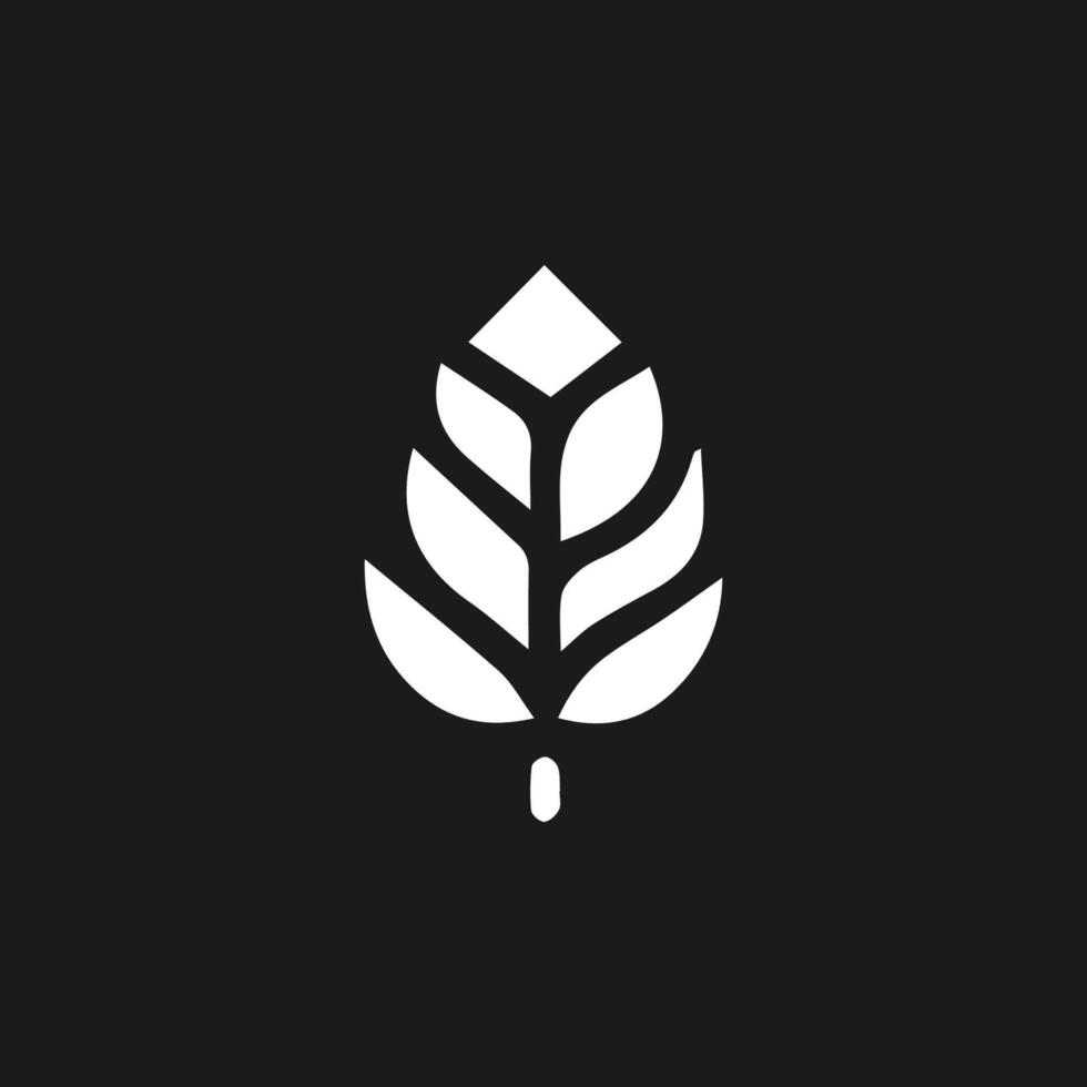 leaf logo template, Landscape design, garden, Plant, nature and ecology vector logo. Ecology Happy life Logotype concept icon. Vector illustration, Graphic Design Editable