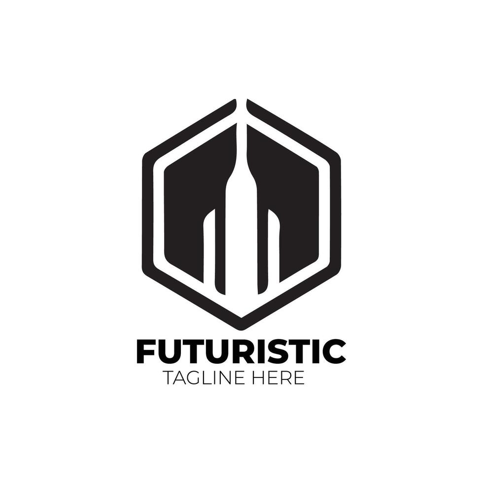 futuristic elements for design vector