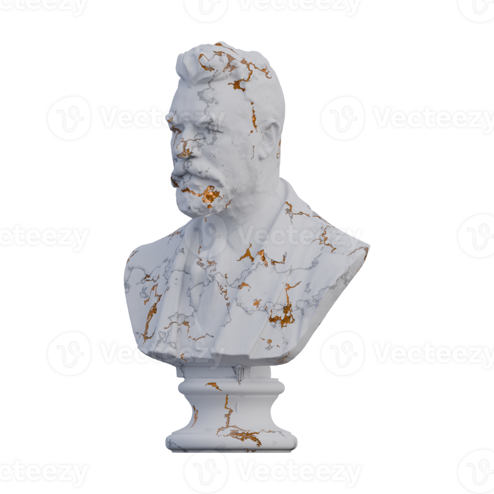 Carl Jacobsen  statue, 3d renders, isolated, perfect for your design png