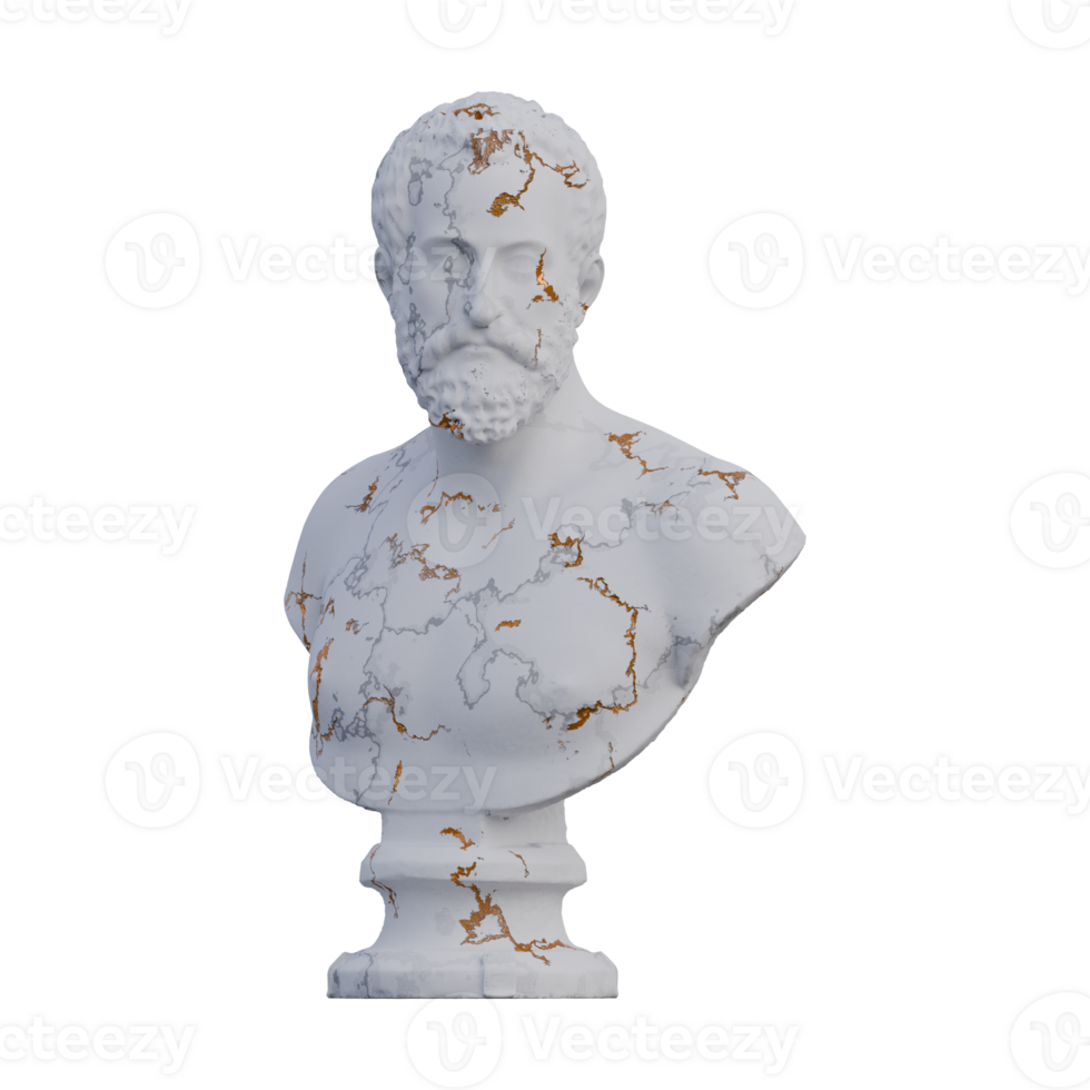Ottavio Farnese  statue, 3d renders, isolated, perfect for your design png