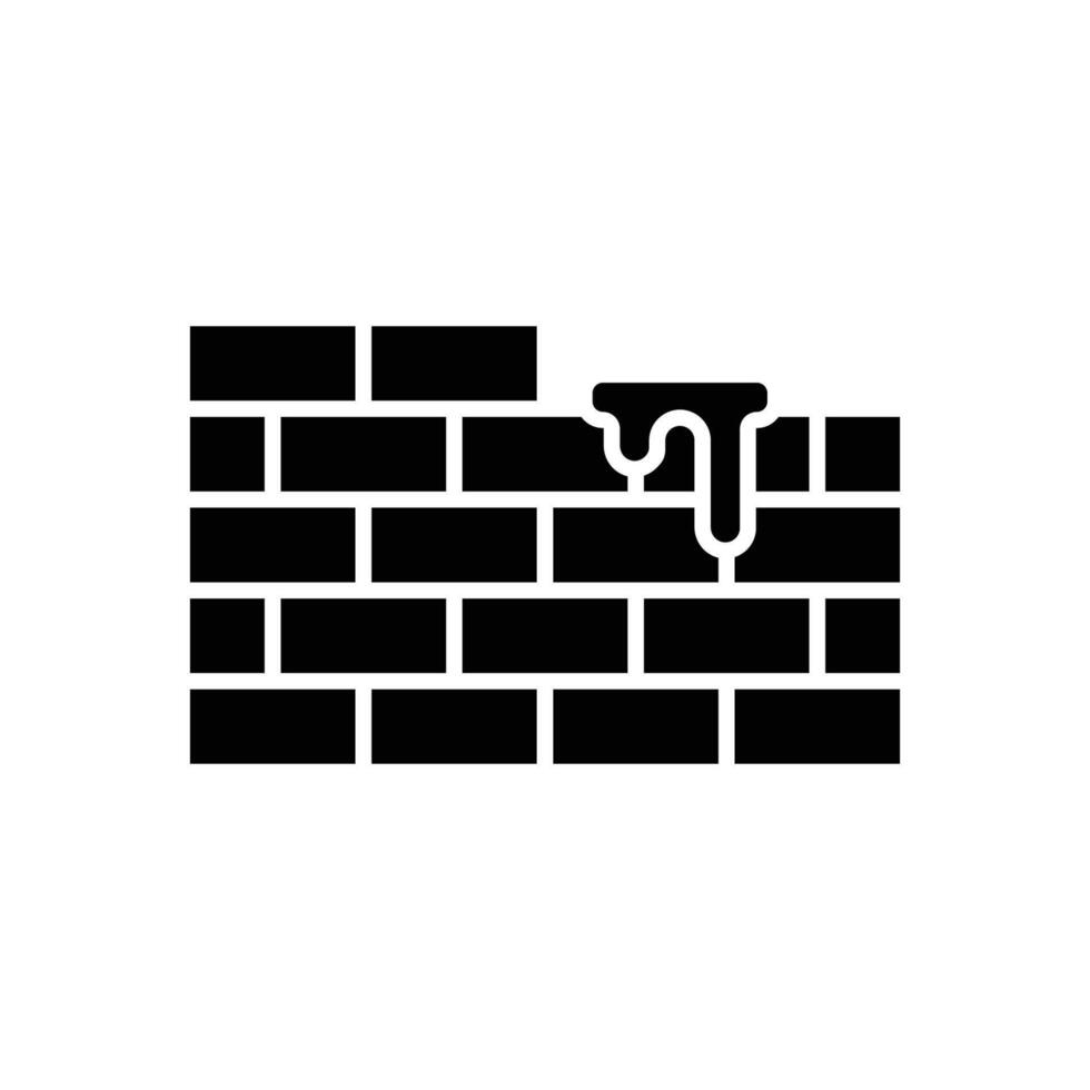 bricks icon vector design template in white background