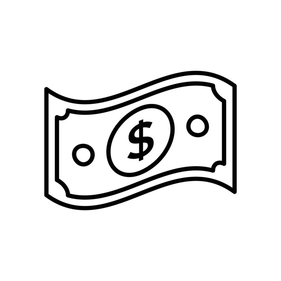 money icon vector design template in white background