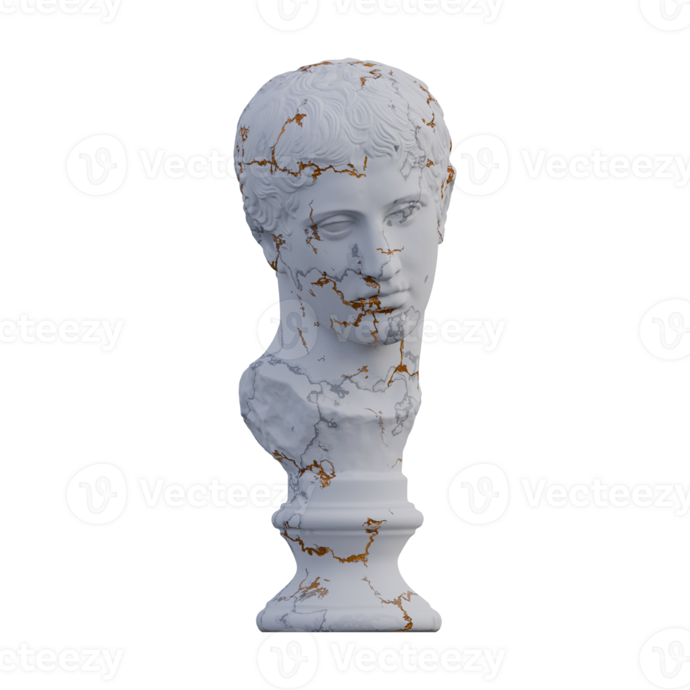 Diskoforos  statue, 3d renders, isolated, perfect for your design png