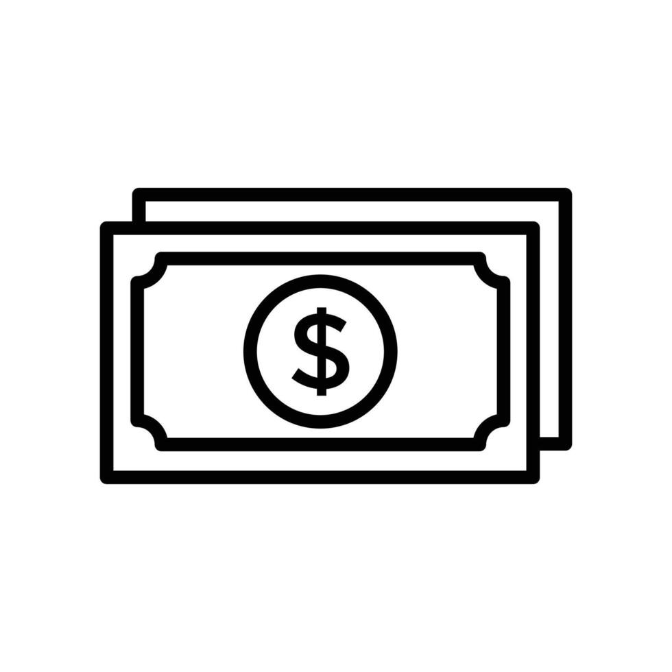 money icon vector design template in white background