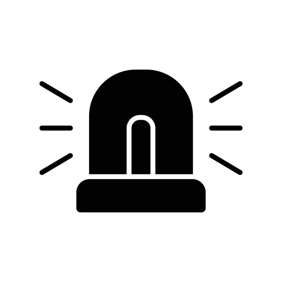 siren icon vector design template in white background
