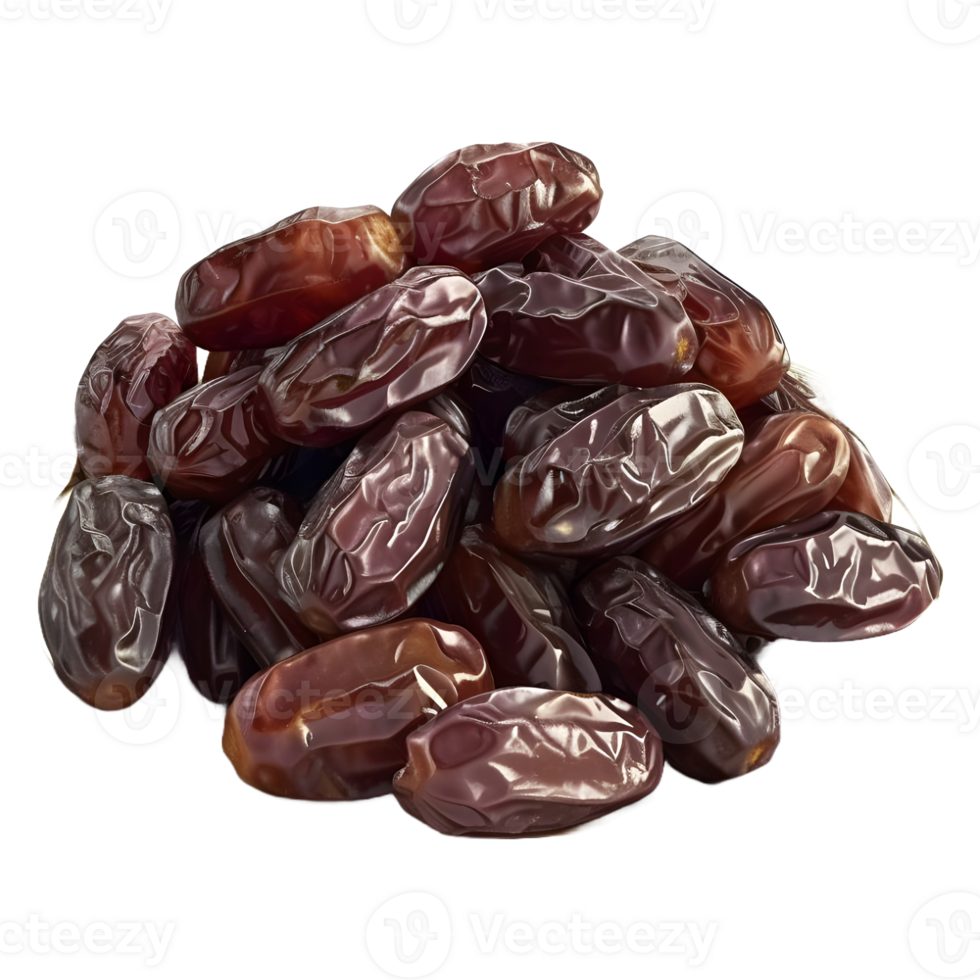 AI generated 3D Rendering of a Ramadan Tasty Dates on Transparent Background - Ai Generated png
