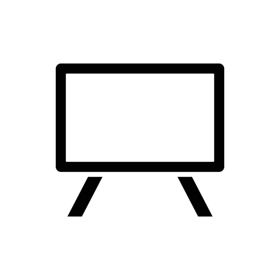 blackboard icon vector design template in white background