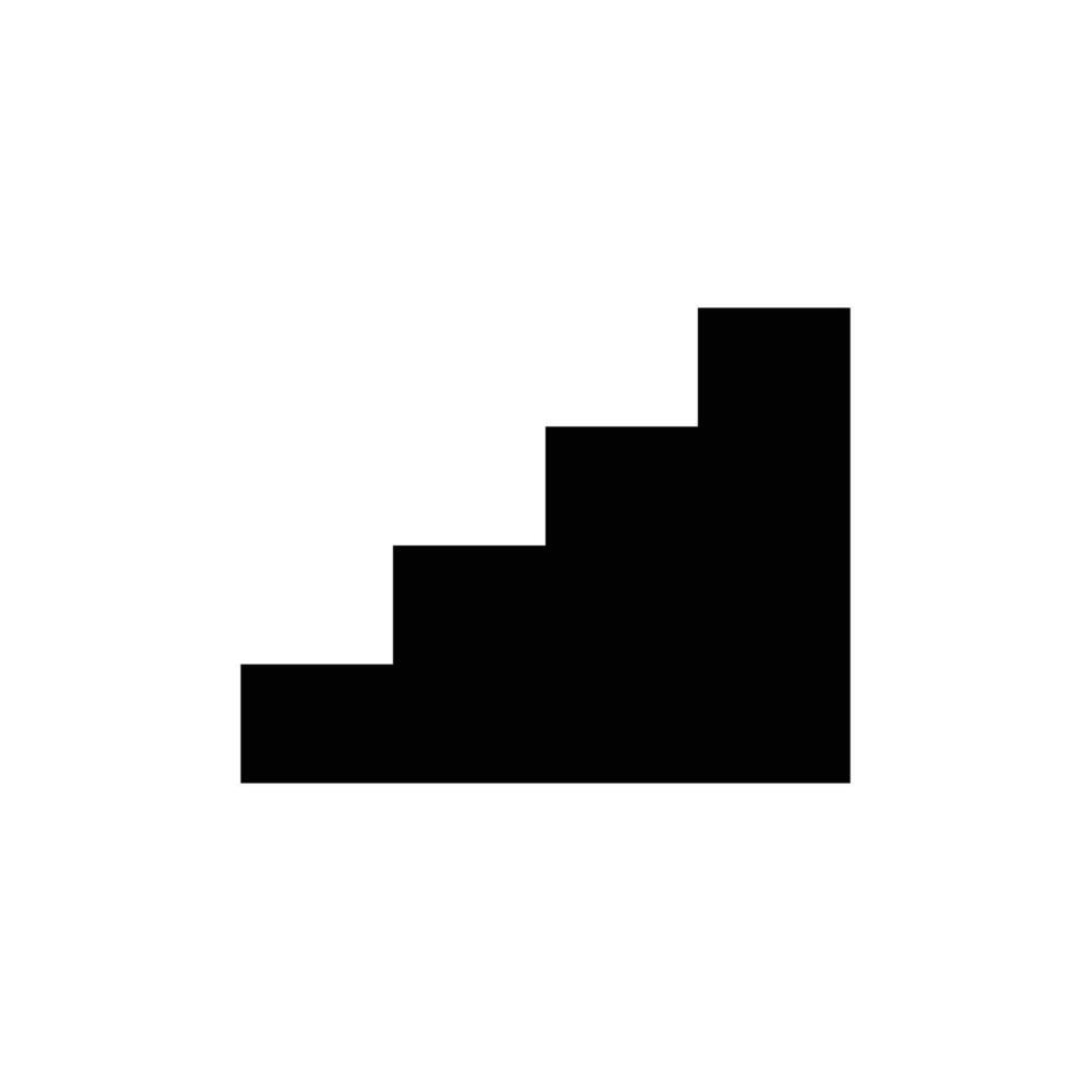 stairs icon vector design template in white background
