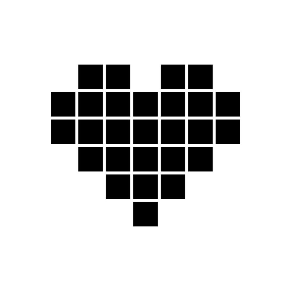 Heart icon vector. love illustration sign. romance symbol. vector