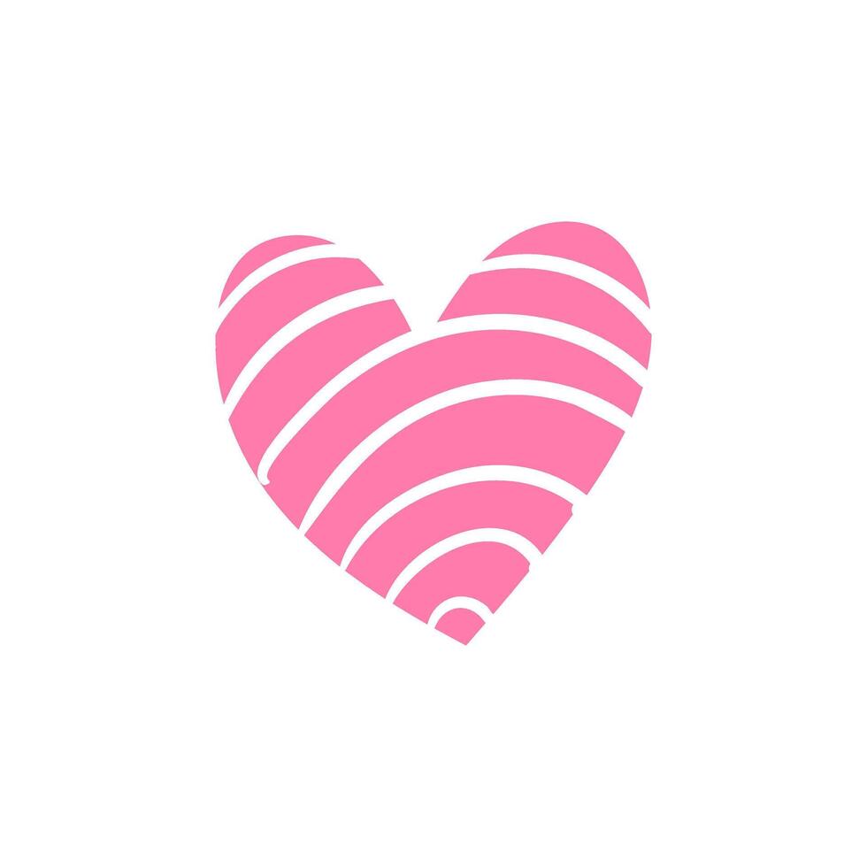 corazón icono vector. amor ilustración signo. romance símbolo o logo. vector