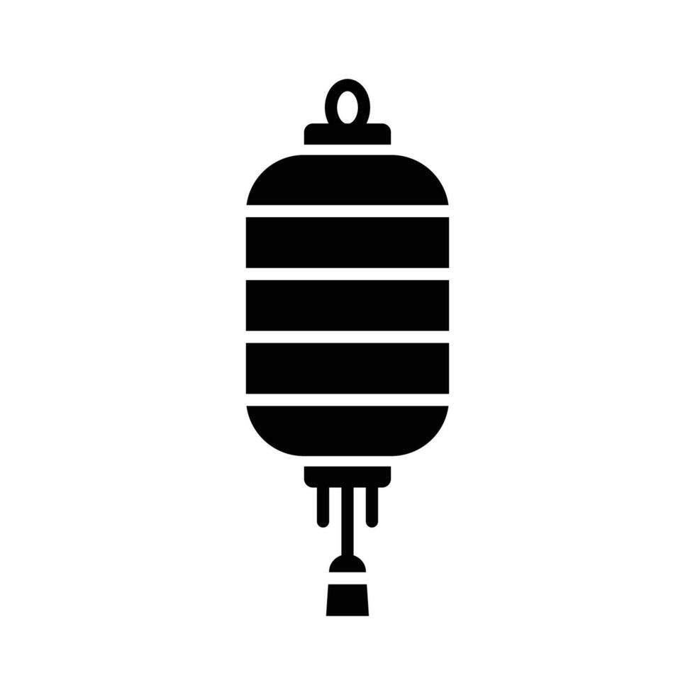 chinese lantern icon vector design template in white background