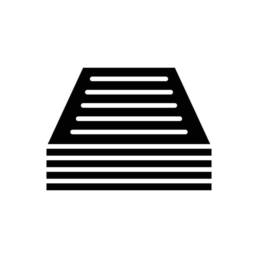 stack of paper icon vector design template in white background