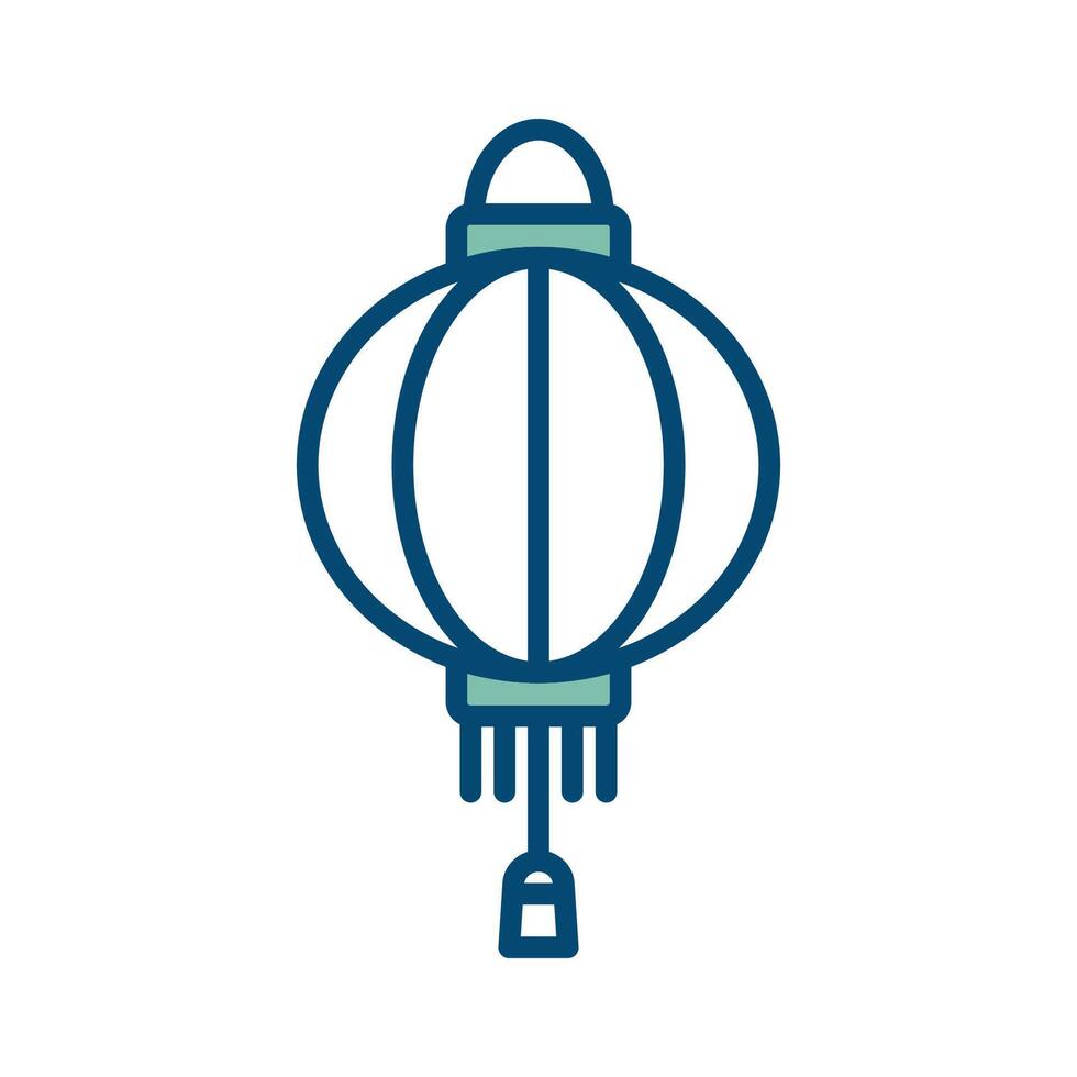 chinese lantern icon vector design template in white background