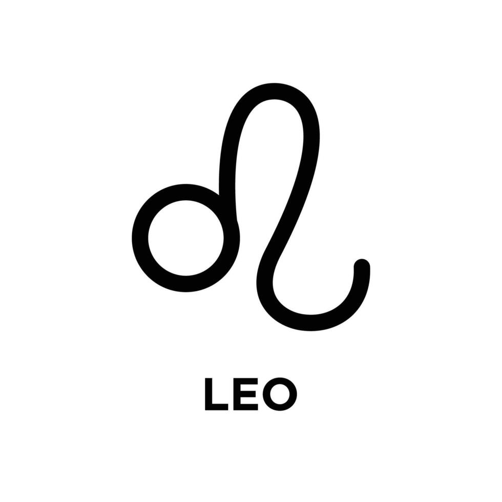 zodiac icon vector design template in white background