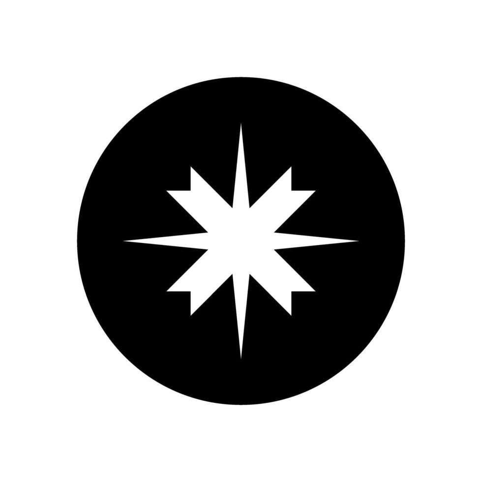 Sparkles icon vector. Twinkling stars illustration sign. Shining burst symbol. Star logo. vector