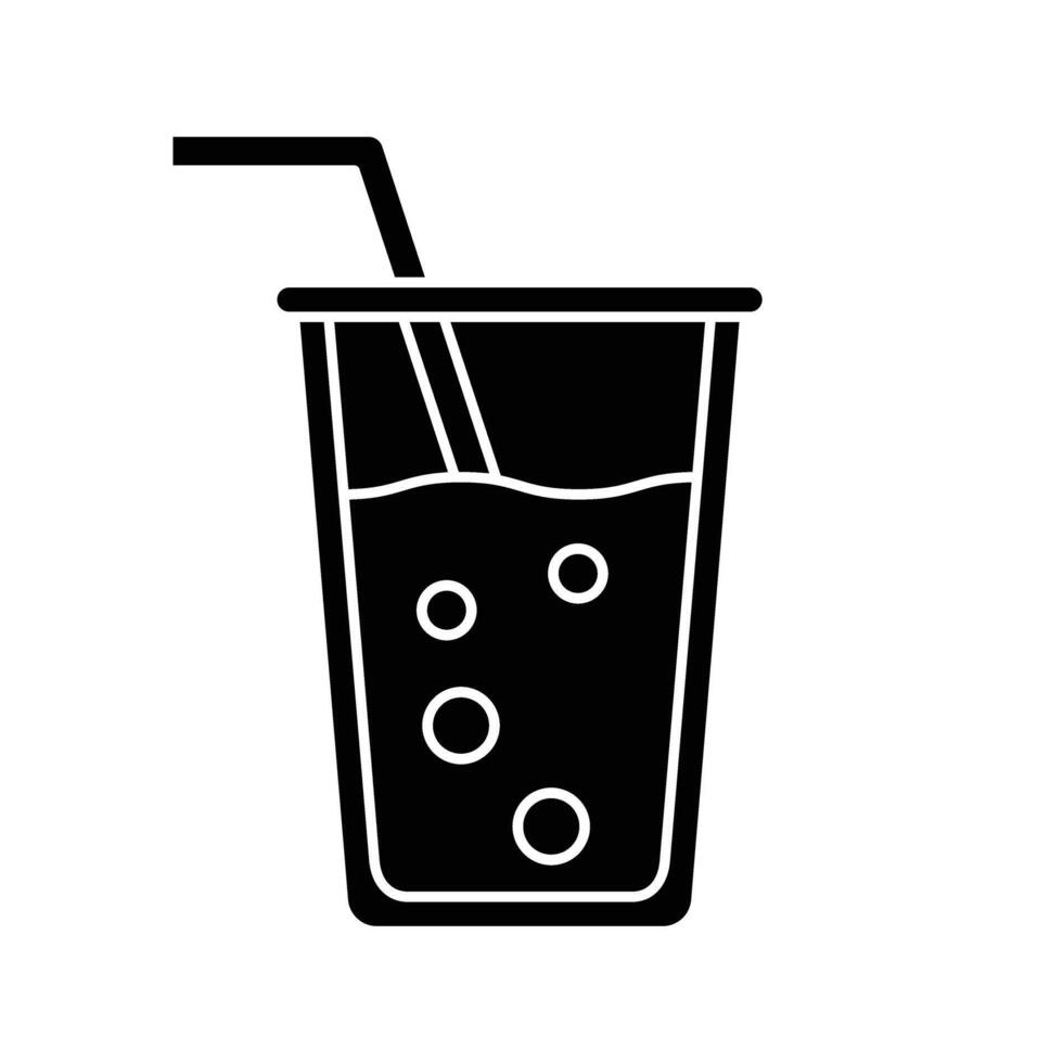 limonada icono vector. cóctel ilustración signo. bebida símbolo o logo. vector