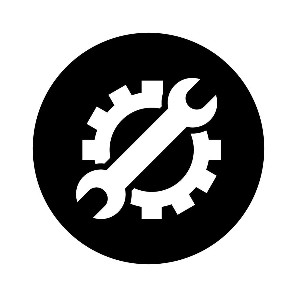 Settings vector icon. development vector icon. updates symbol. repair logo.