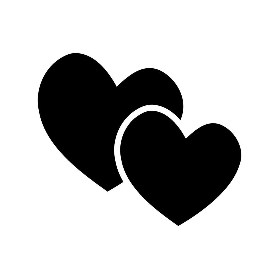 Heart icon vector. love illustration sign. romance symbol. vector