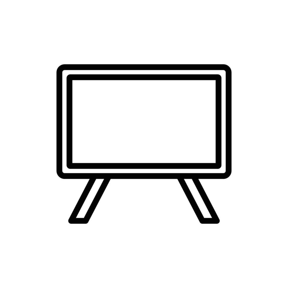 blackboard icon vector design template in white background