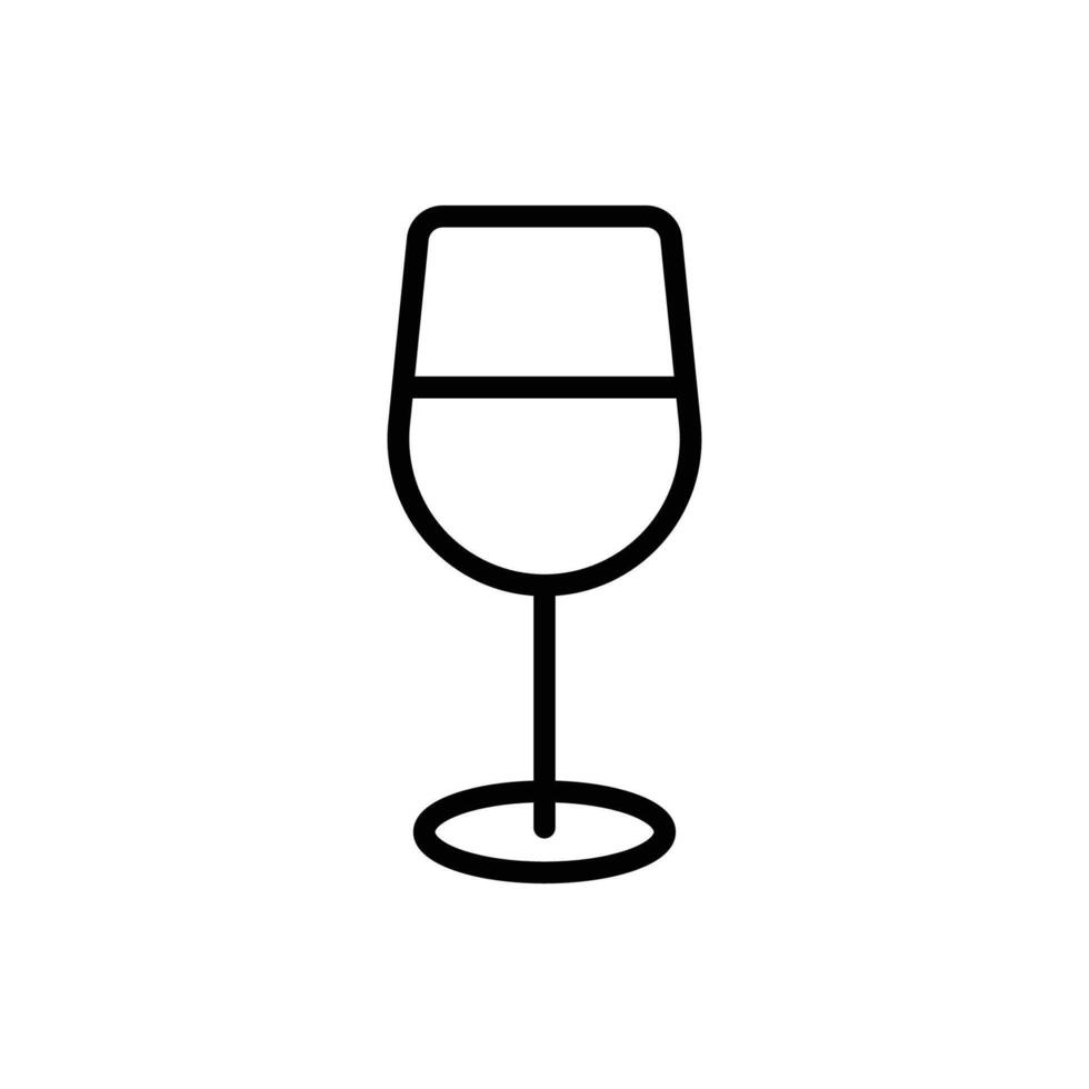 vino icono vector diseño modelo en blanco antecedentes