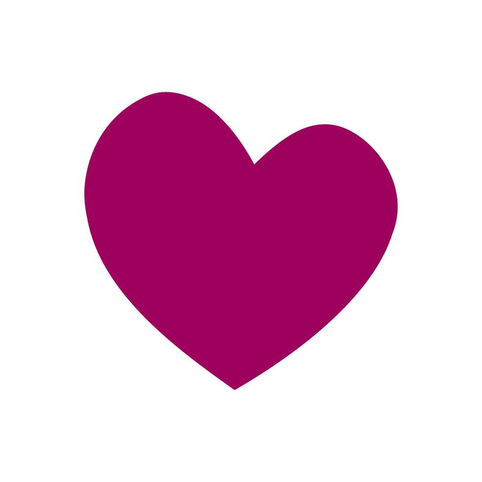Heart icon vector. Love illustration sign. romance symbol or logo. vector