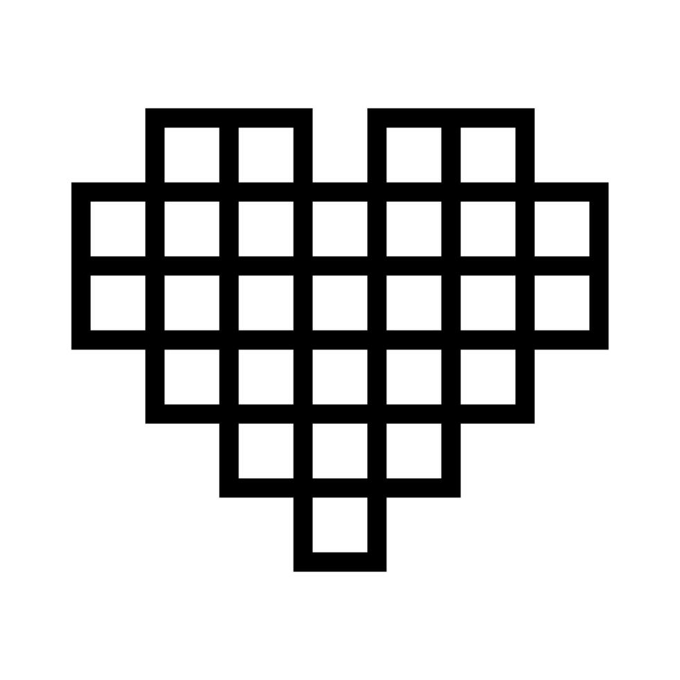 Heart icon vector. love illustration sign. romance symbol. vector