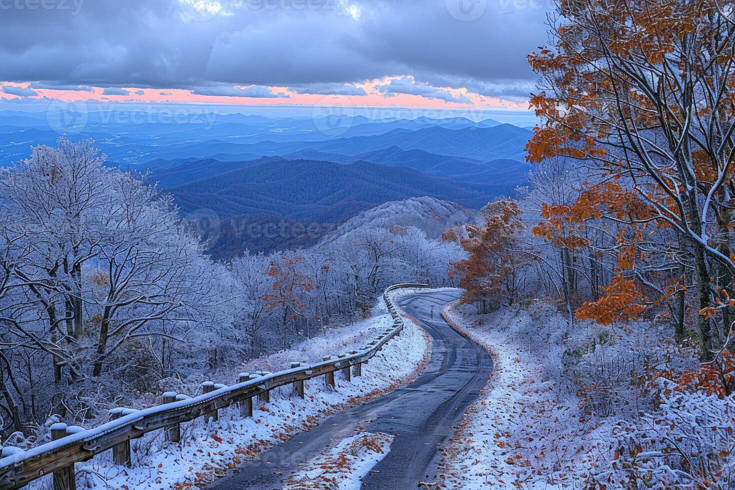 ai generado hermosa naturaleza montaña paisaje profesional fotografía foto