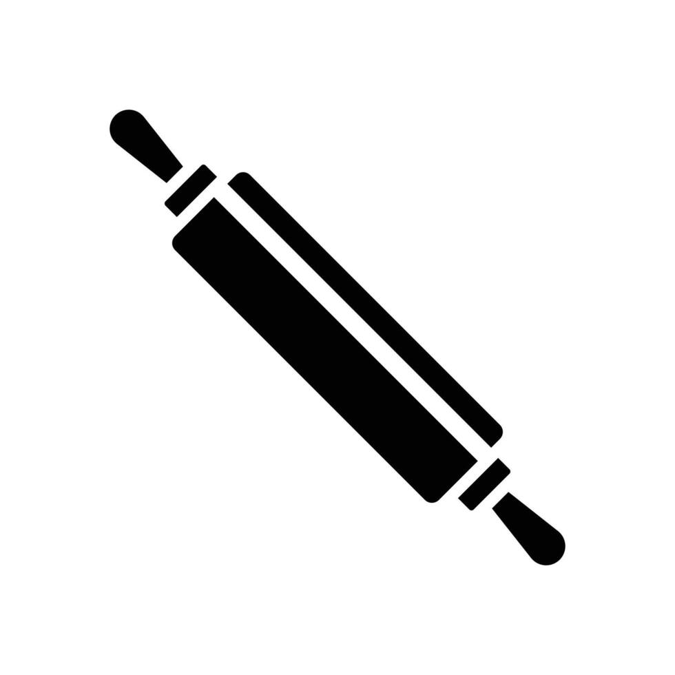 rolling pin icon vector design template in white background