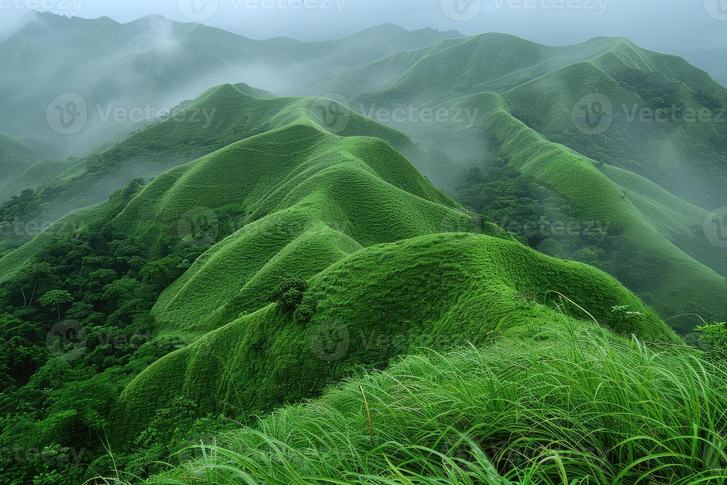 ai generado hermosa naturaleza montaña paisaje profesional fotografía foto