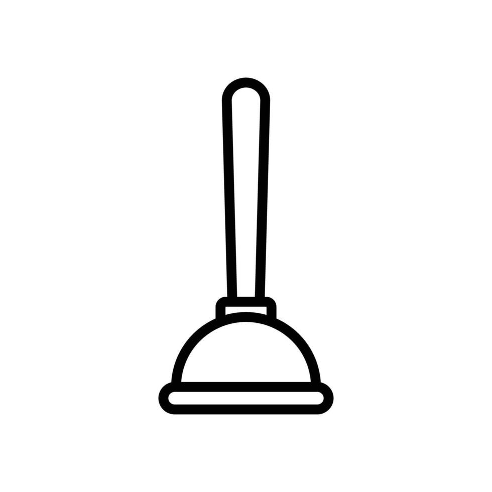 plunger icon vector design template in white background