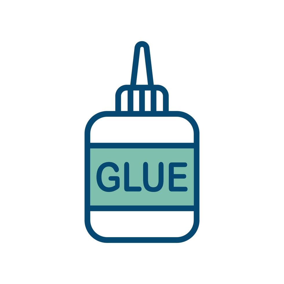 glue icon vector design template in white background