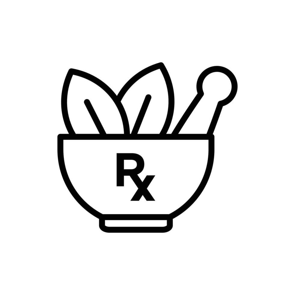 mortar and pestle icon vector design template in white background