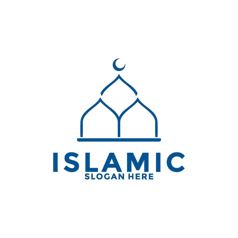 moderno islámico lujo logo vector plantilla, musulmán logo icono