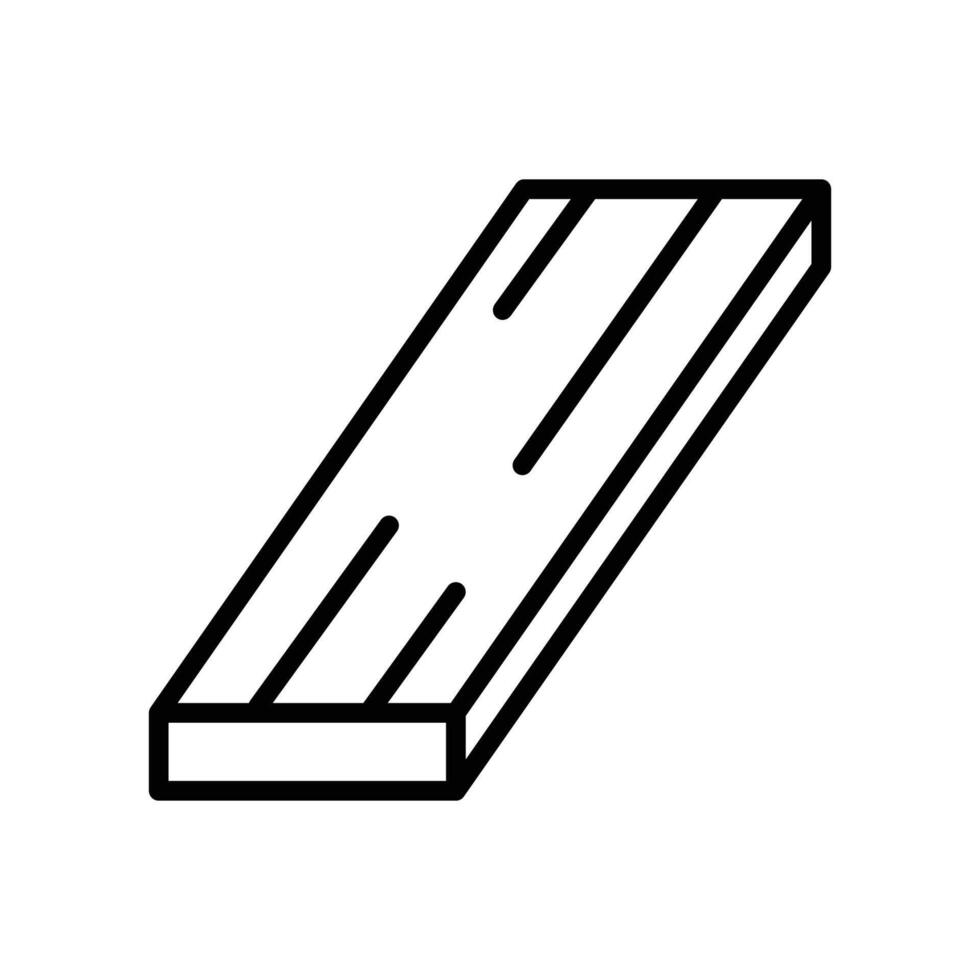 wood lumber icon vector design template in white background