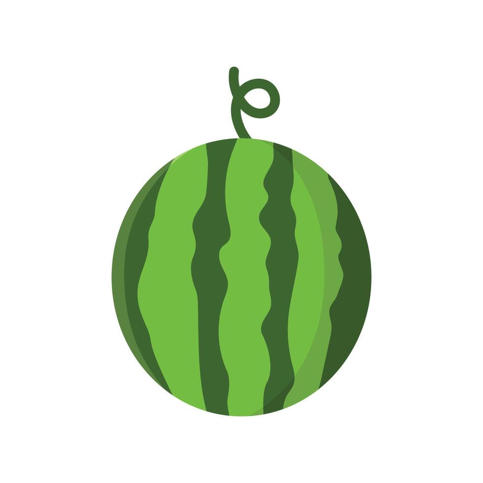 water melon icon vector design template in white background