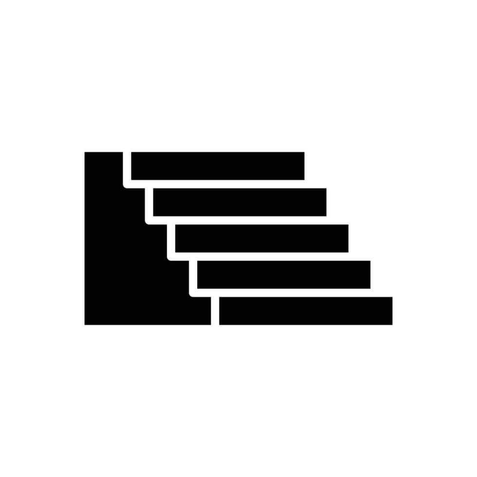 stairs icon vector design template in white background
