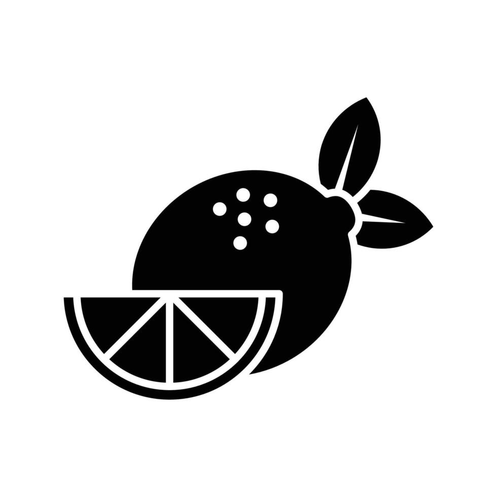 lemon icon veetocr iman vector