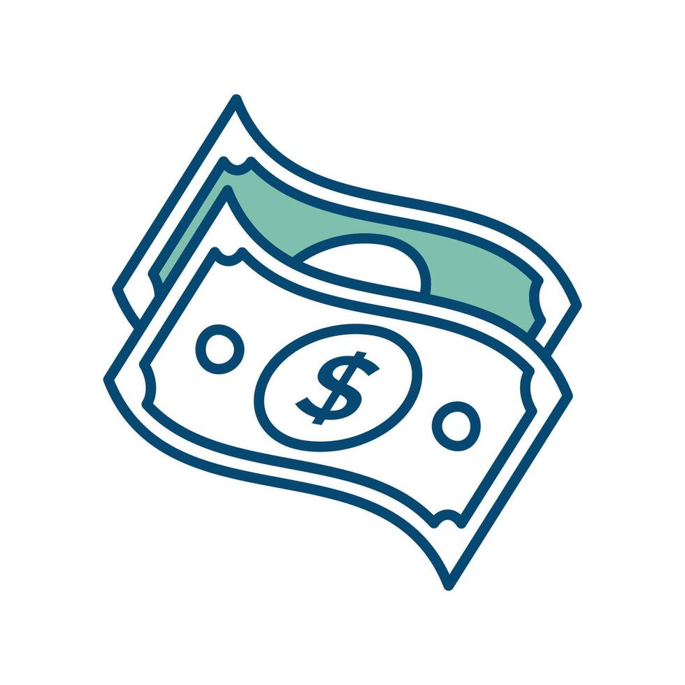 money icon vector design template in white background