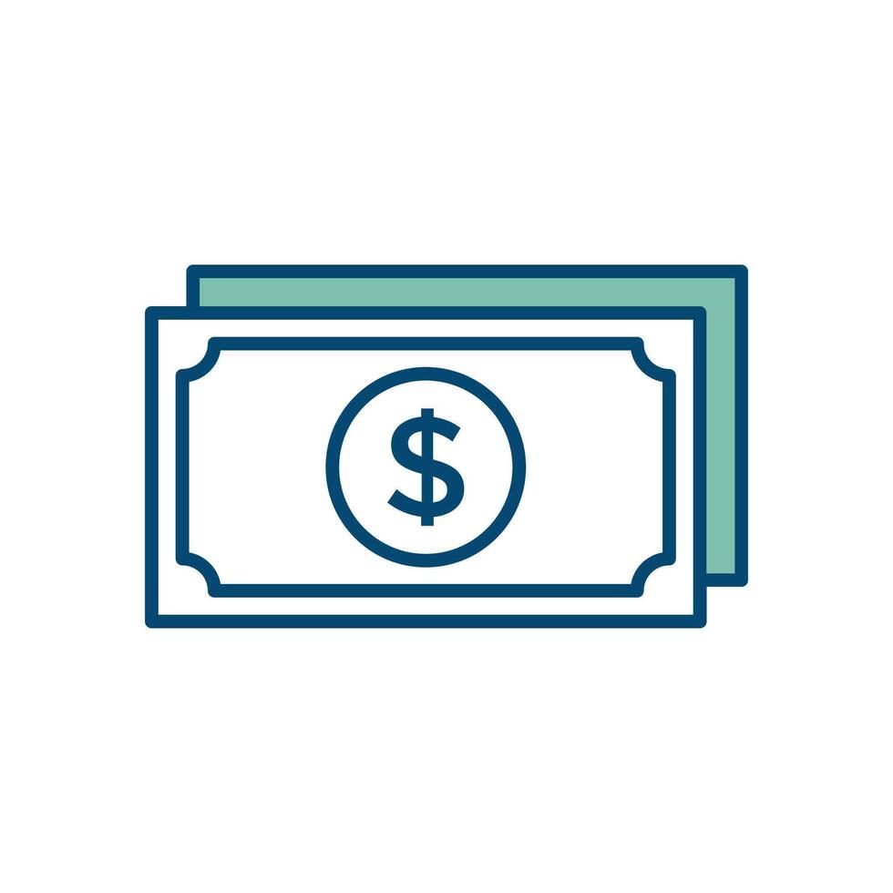 money icon vector design template in white background
