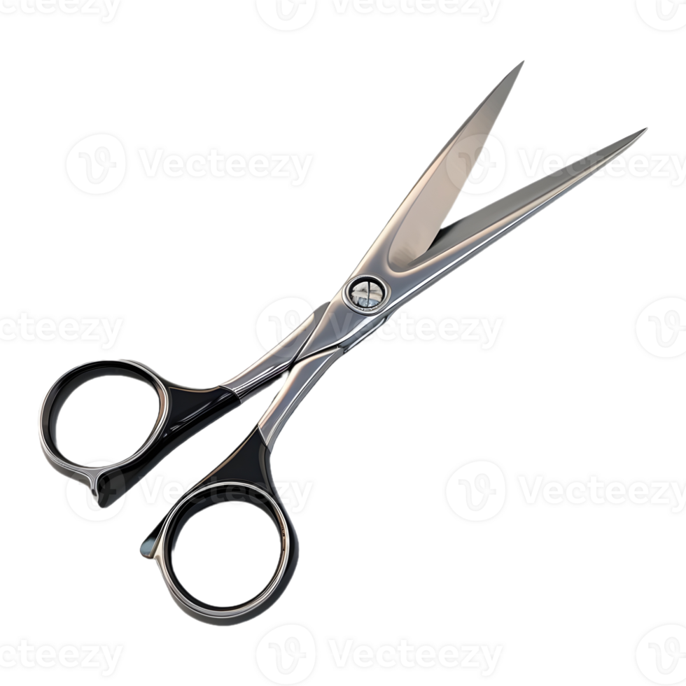 AI generated Scissor on Transparent background - Ai Generated png